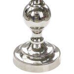 Kerzenständer Aluminium silber 2er Set DAMRU