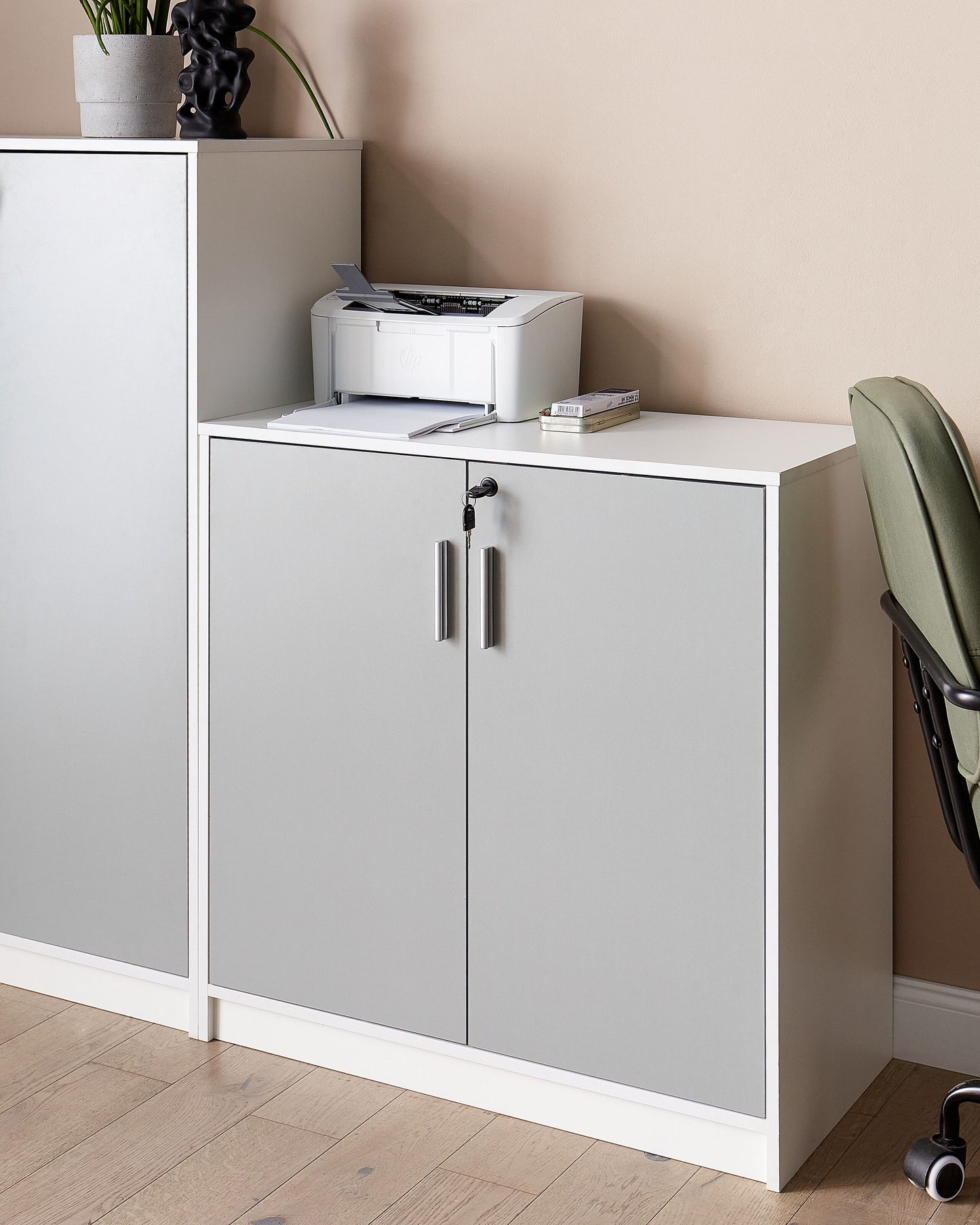 Büroschrank ZEHNA Hellgrau