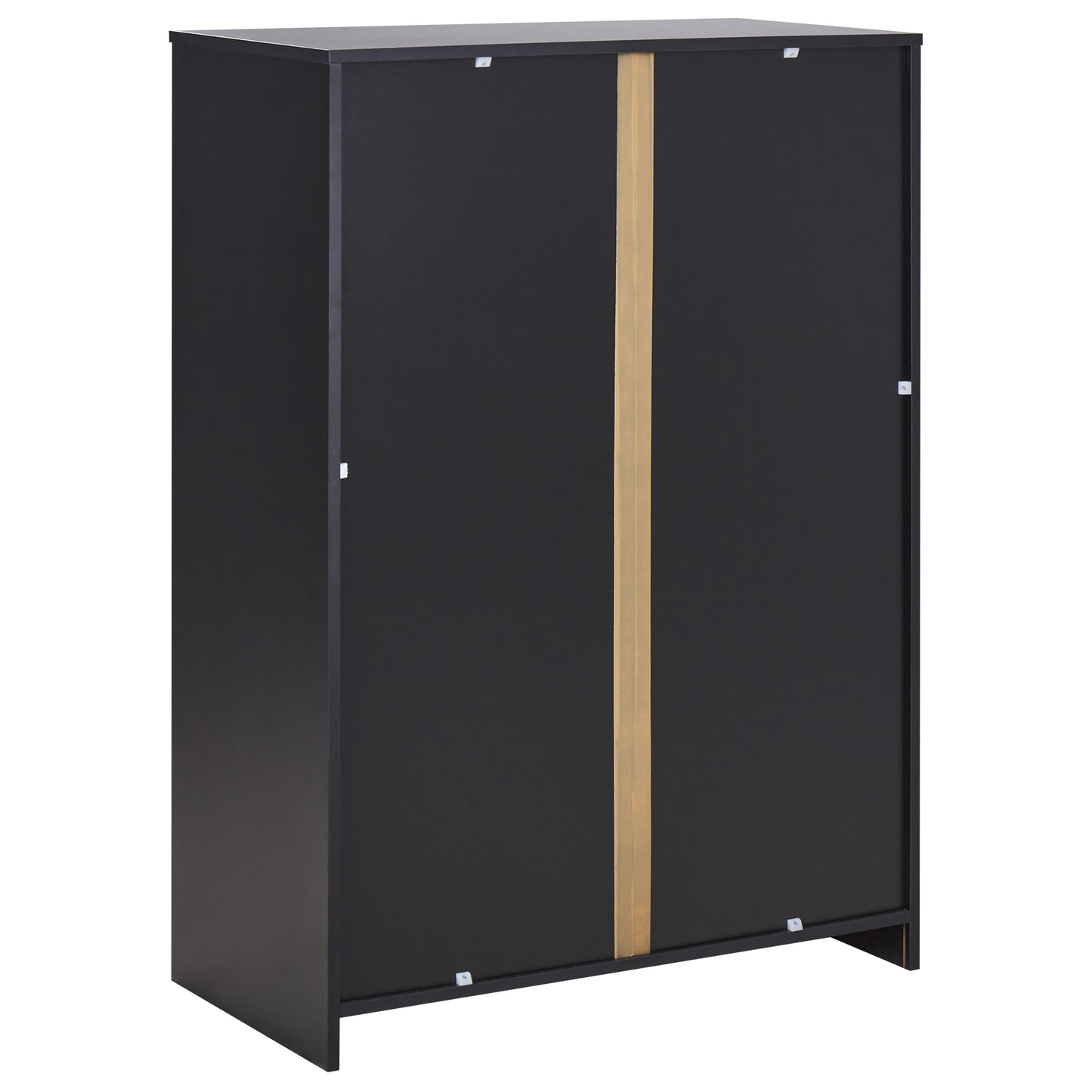 Büroschrank ZEHNA Braun / Schwarz