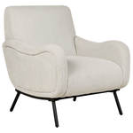 Sessel ALMIND Cord Hellgrau