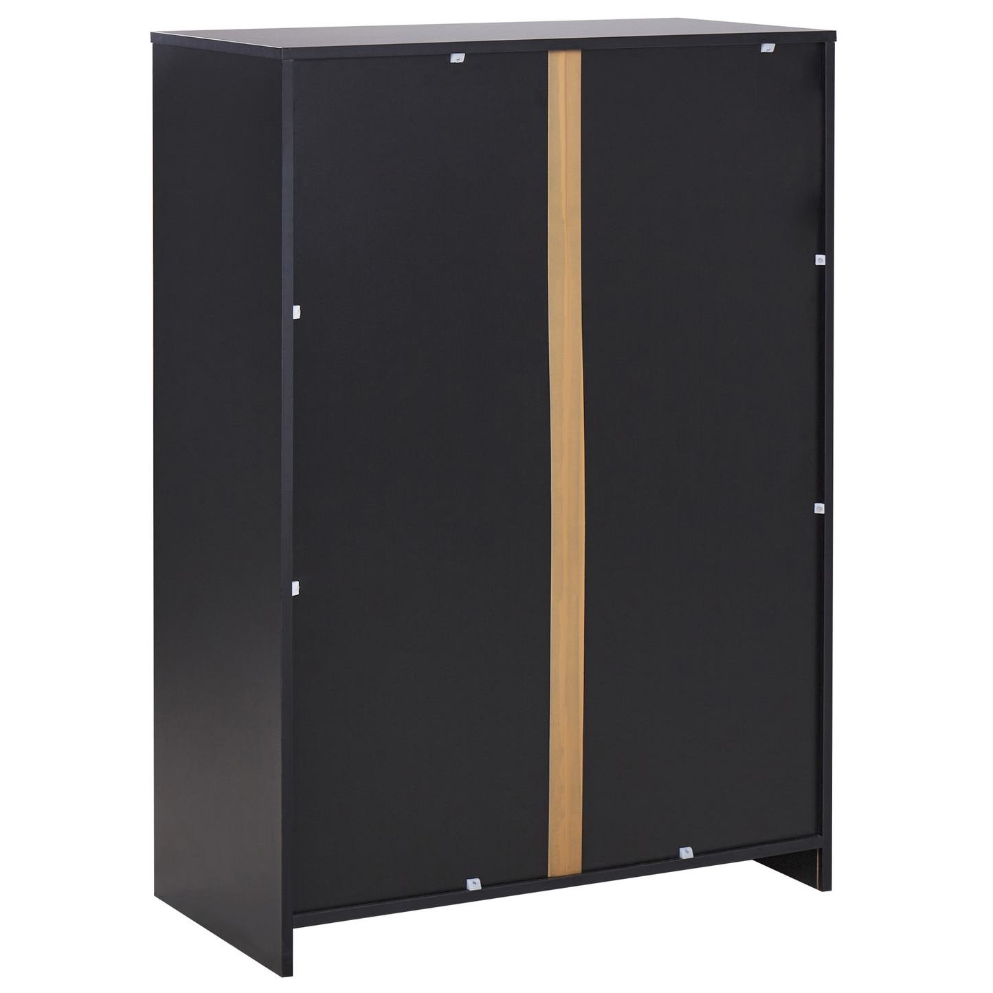 Büroschrank ZEHNA Braun / Schwarz