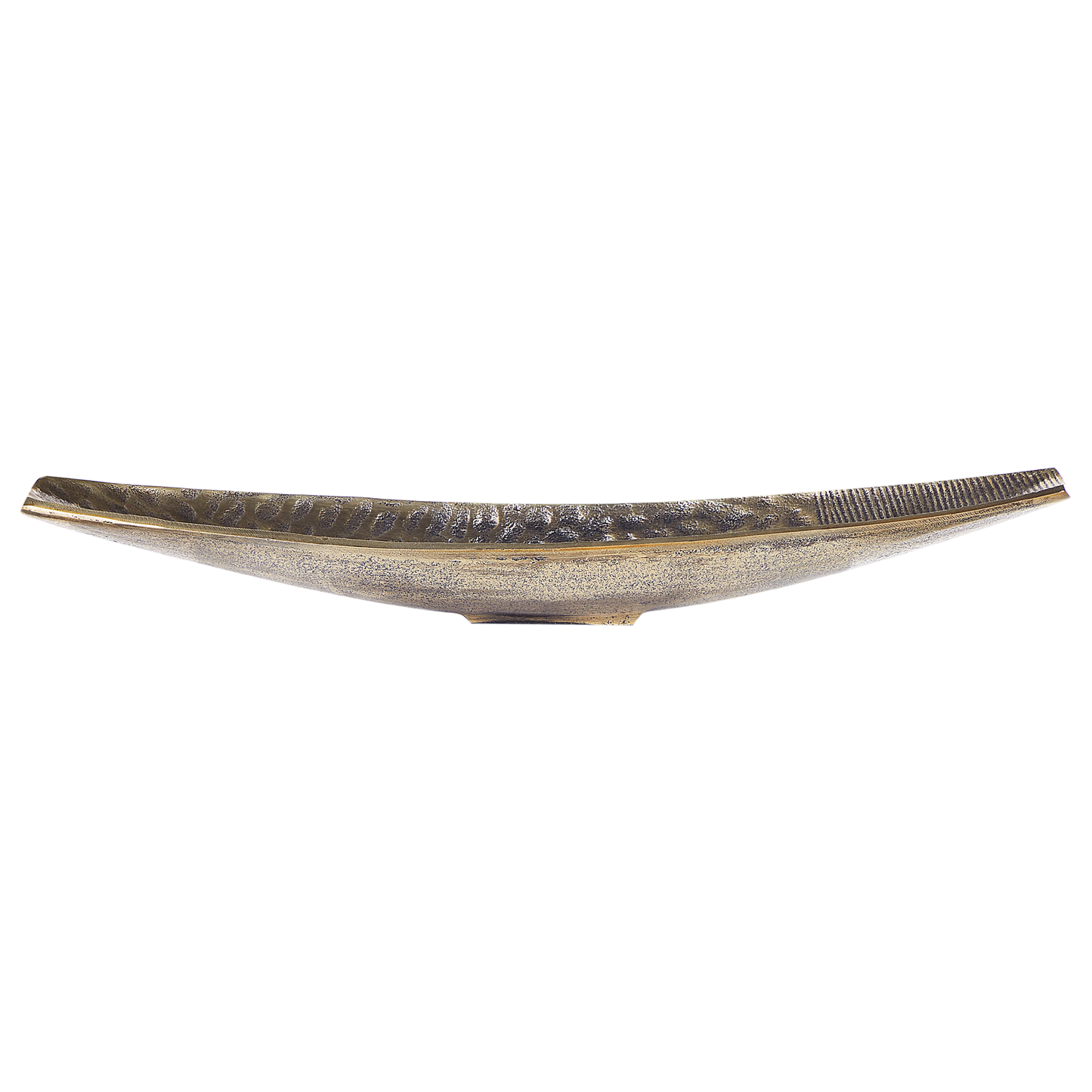 Dekoschale Eisen gold oval 45 x 15 cm TINOS