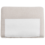 4-Sitzer Ecksofa hellbeige linksseitig BREDA