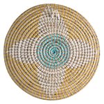 Wanddeko-Set BACNINH Seegras 46/35/30 cm Bunt