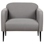 Sessel STOUBY Leinen Grau