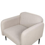 Sessel STOUBY Leinen Taupe