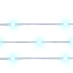 Smart LED Lichtervorhang mehrfarbig mit App-Steuerung 150 cm KULUSUK