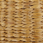 Pouf Wasserhyazinthe naturfarben ⌀ 40 cm BICHIR II