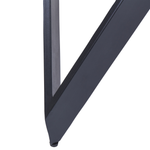 Esstisch OXHILL Schwarz 120 cm 120 cm