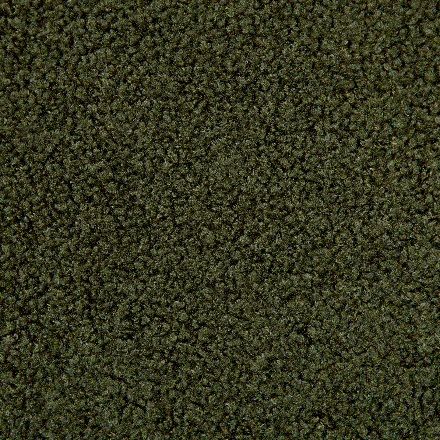 Set mit 2 Barstühlen LUANA Bouclé Dunkelgrün