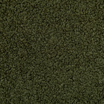 Set mit 2 Barstühlen LUANA Bouclé Dunkelgrün