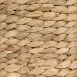 Set mit 3 Blumentöpfen RONQUIL Geflecht 16/20/24 cm Naturfarben