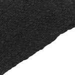 Teppich Jute schwarz 160 x 230 cm Kurzflor DEMIRCI
