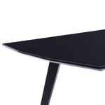 Esstisch MOSSLE Schwarz 160 cm 90 cm
