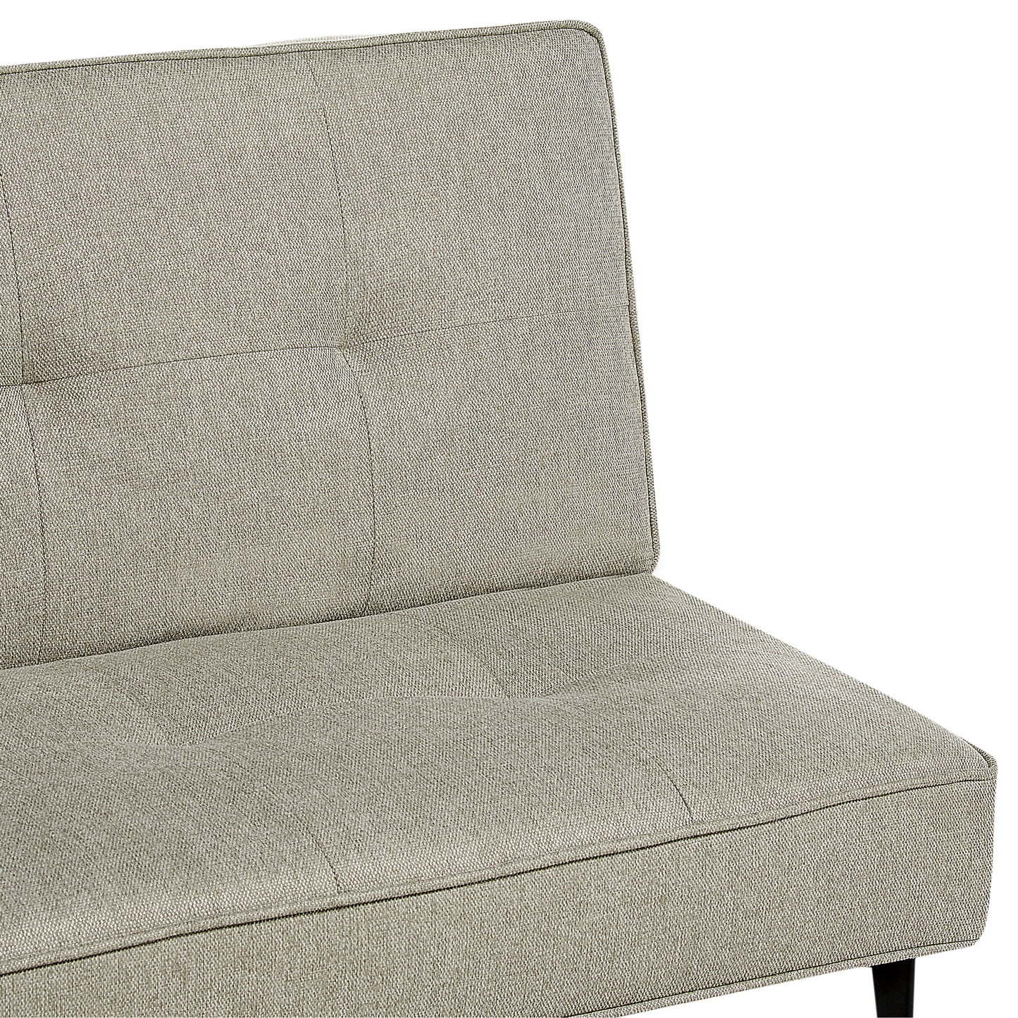 3-Sitzer Schlafsofa hellgrün / schwarz ESSVIK