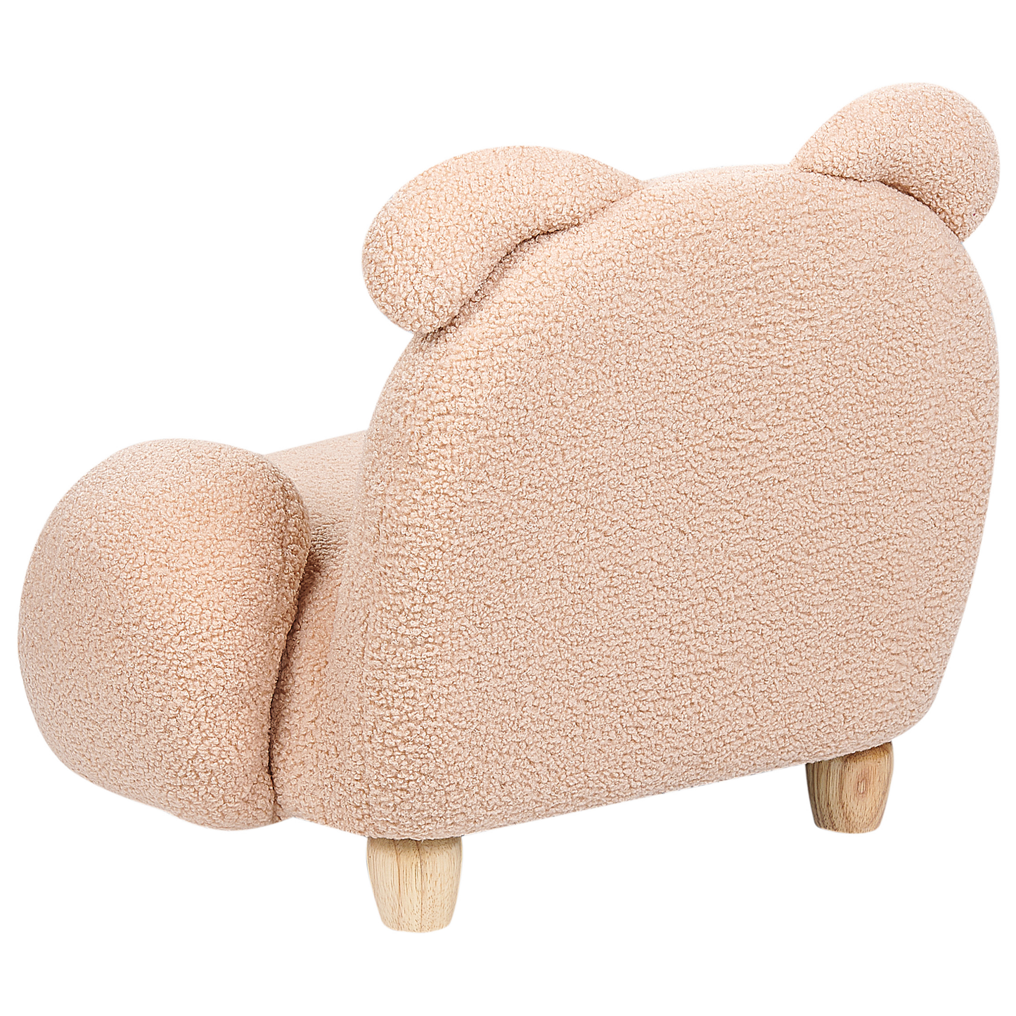 Kindersessel Teddy-Optik beige Tierform Hase KANNA