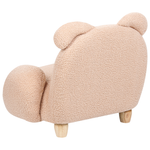 Kindersessel Teddy-Optik beige Tierform Hase KANNA