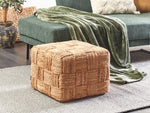 Pouf Jute beige 50 x 50 x 35 cm HOSRI