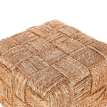 Pouf Jute beige 50 x 50 x 35 cm HOSRI