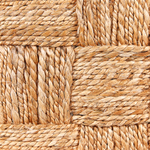 Pouf Jute beige 50 x 50 x 35 cm HOSRI