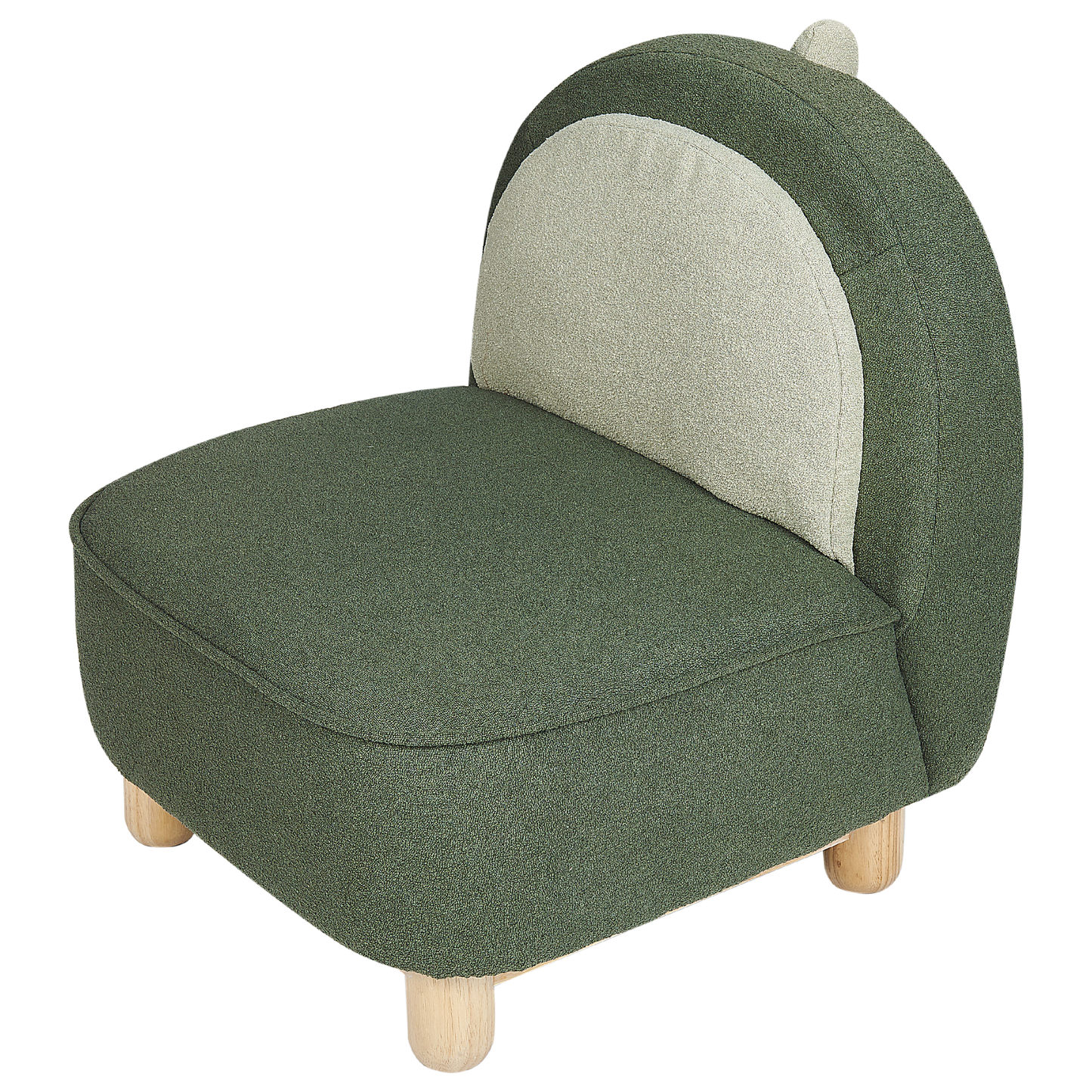 Kindersessel dunkelgrün Tierform Dinosaurier FABORG