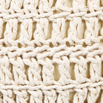 Pouf Baumwolle creme ø 40 cm ARPATU