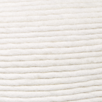 Pouf Wolle weiss ⌀ 50 cm rund TAKHABI