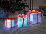Weihnachtsbeleuchtung LED mehrfarbig Geschenk 3er Set CAPELLA