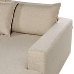 Wohnlandschaft U-förmig beige 5-Sitzer LILVIKEN
