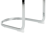 Esszimmerstuhl 2er Set ALTOONA Samtstoff Grau