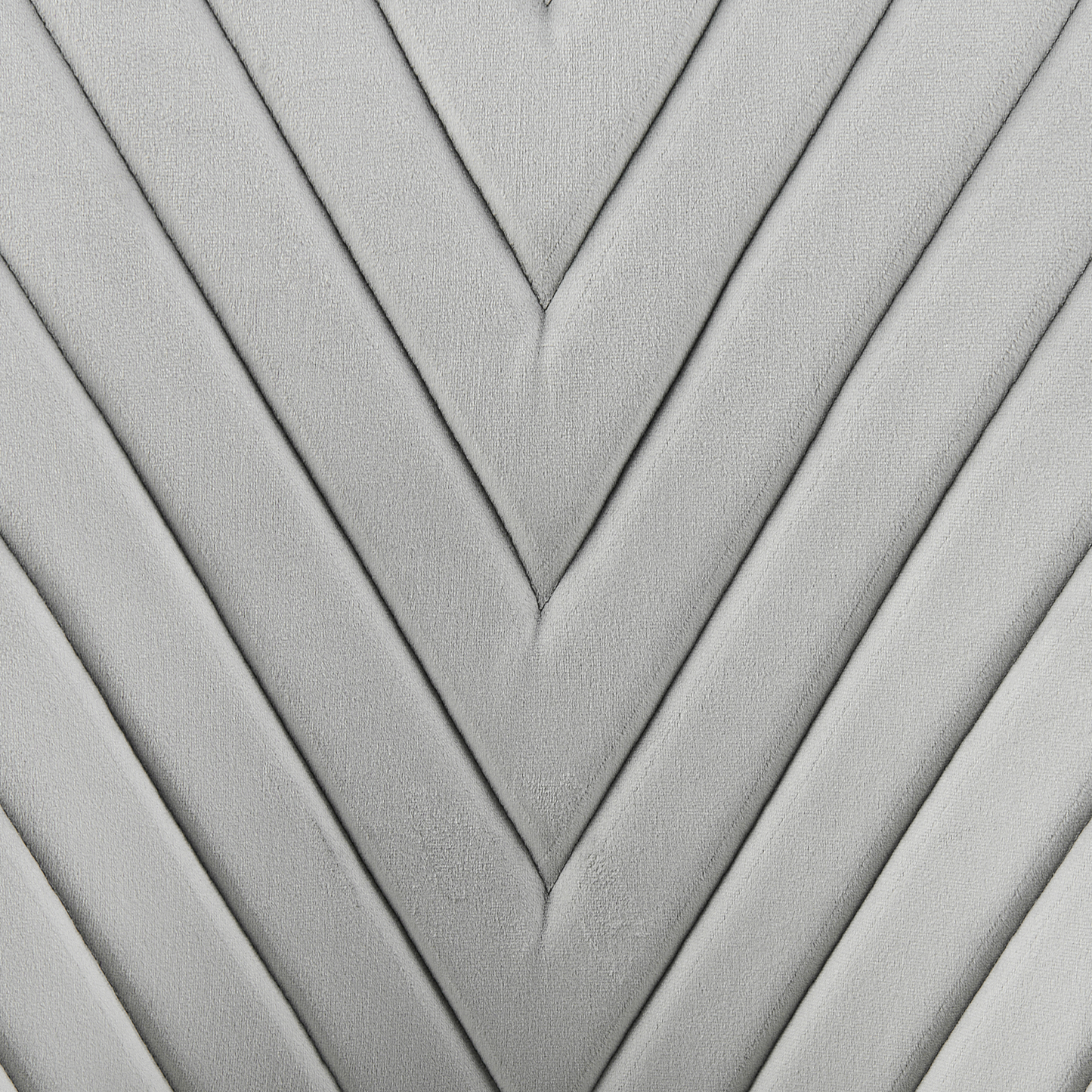 Esszimmerstuhl 2er Set ALTOONA Samtstoff Grau