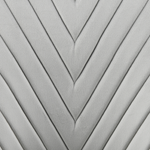 Esszimmerstuhl 2er Set ALTOONA Samtstoff Grau