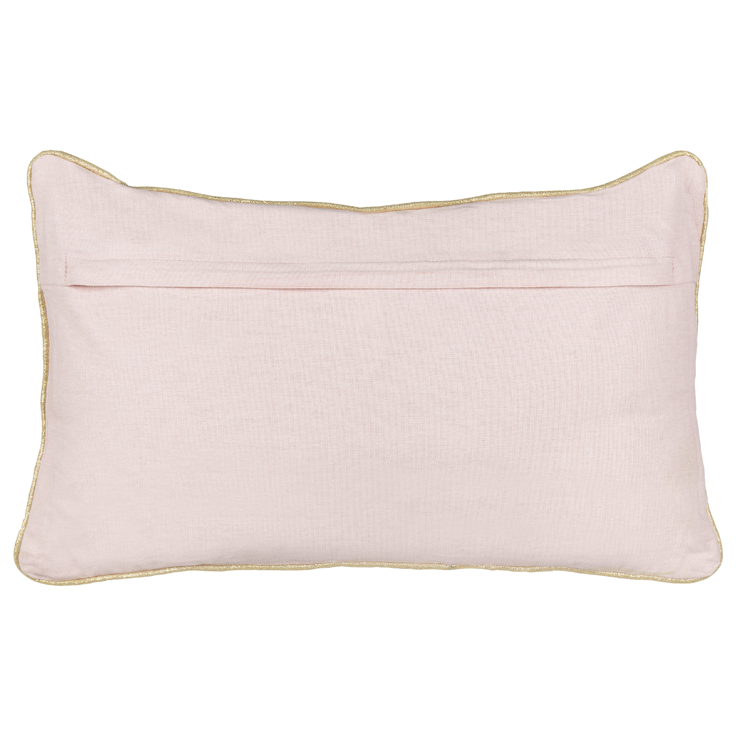 Dekokissen 2er Set ALSOBIA Samtstoff 30 x 50 cm Rosa Weihnachtsmotiv