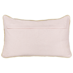 Dekokissen 2er Set ALSOBIA Samtstoff 30 x 50 cm Rosa Weihnachtsmotiv