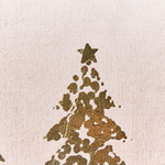 Dekokissen 2er Set ALSOBIA Samtstoff 30 x 50 cm Rosa Weihnachtsmotiv