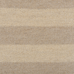 Dekokissen CIRSIUM Jute 45 x 45 cm Beige Streifenmuster