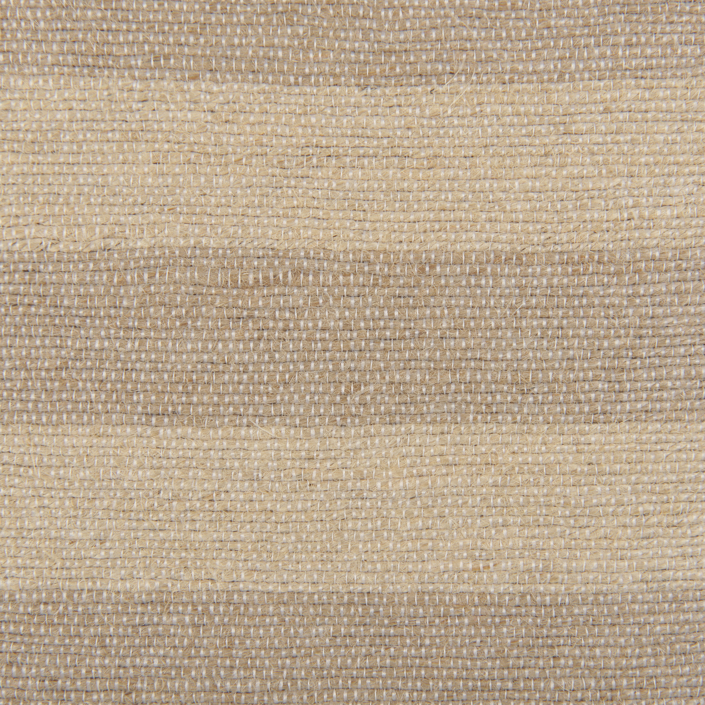 Dekokissen 2er Set CIRSIUM Jute 45 x 45 cm Beige Streifenmuster