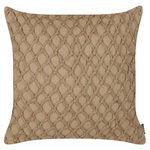 Dekokissen 2er Set COLLOMIA Bouclé 45 x 45 cm Beige Geometrisches Muster