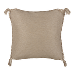 Dekokissen 2er Set ERIGERON Jute 45 x 45 cm Beige Ohne Muster