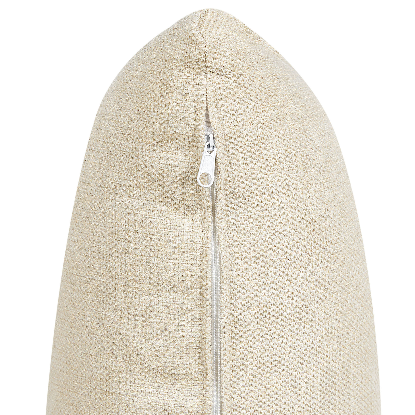 3-Sitzer Sofa sandbeige mit Kissen LERMON