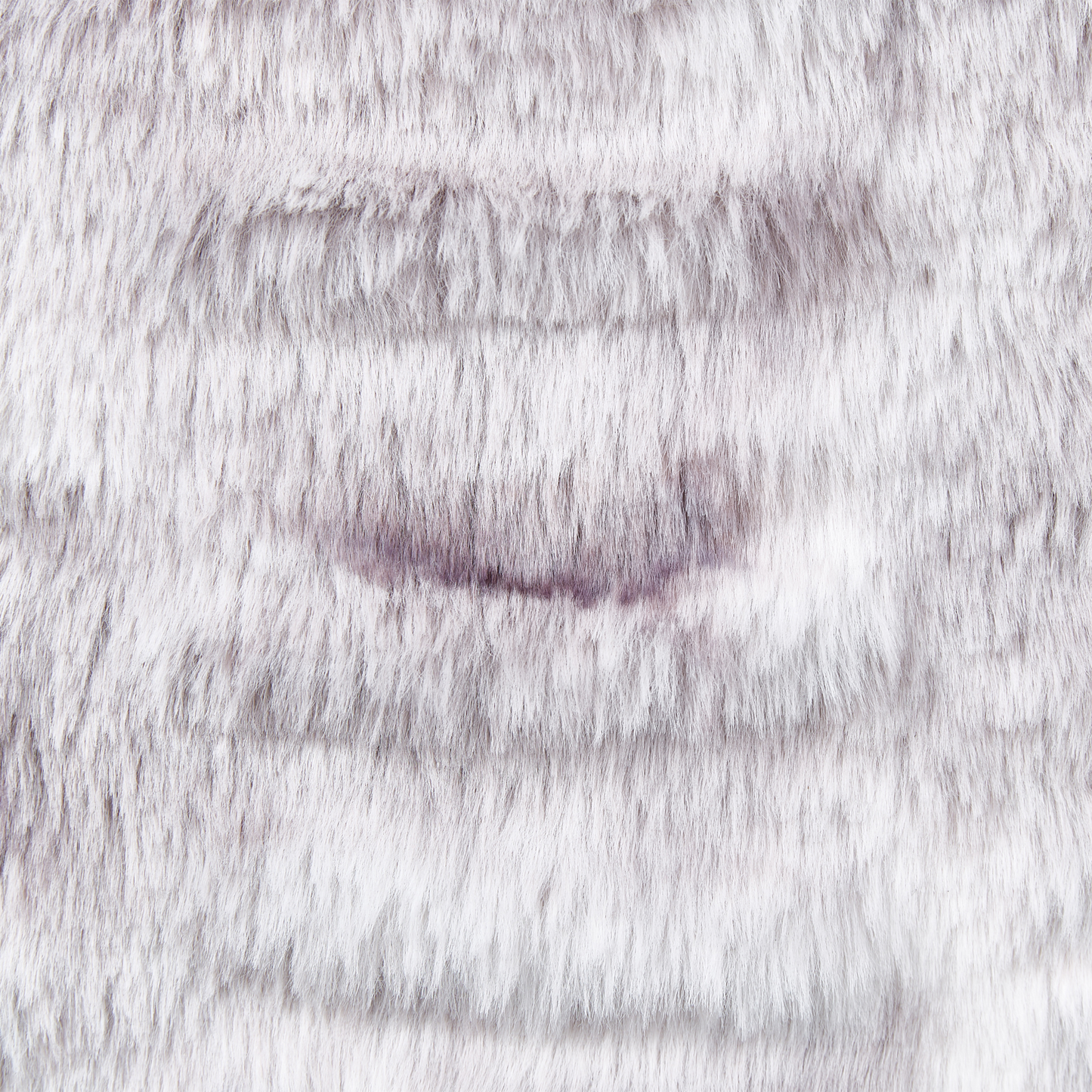 Dekokissen 2er Set MACODES Webpelz 45 x 45 cm Hellgrau Ohne Muster