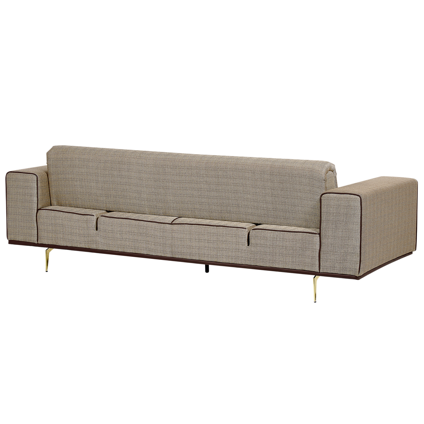 3-Sitzer Sofa Leinen hellbraun OSELO