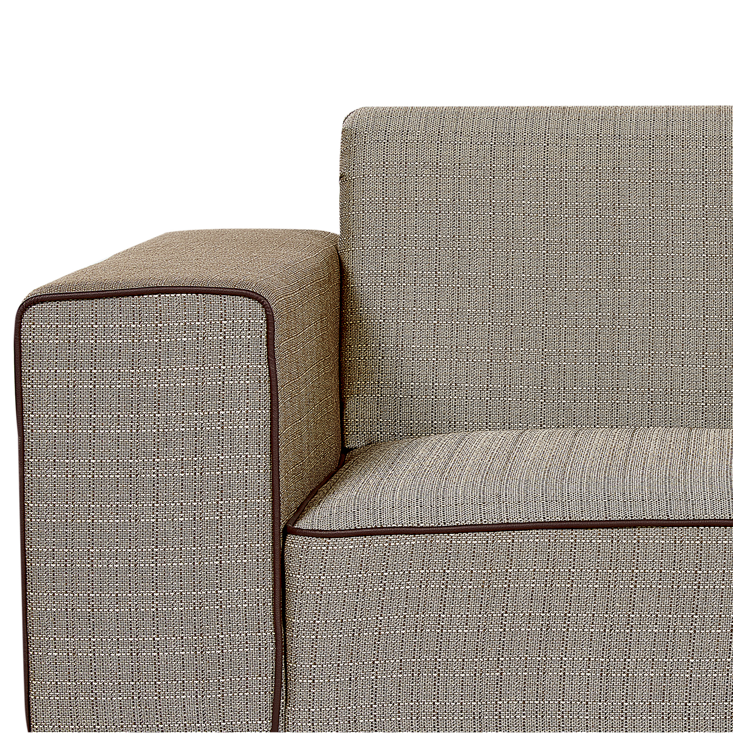 3-Sitzer Sofa Leinen hellbraun OSELO