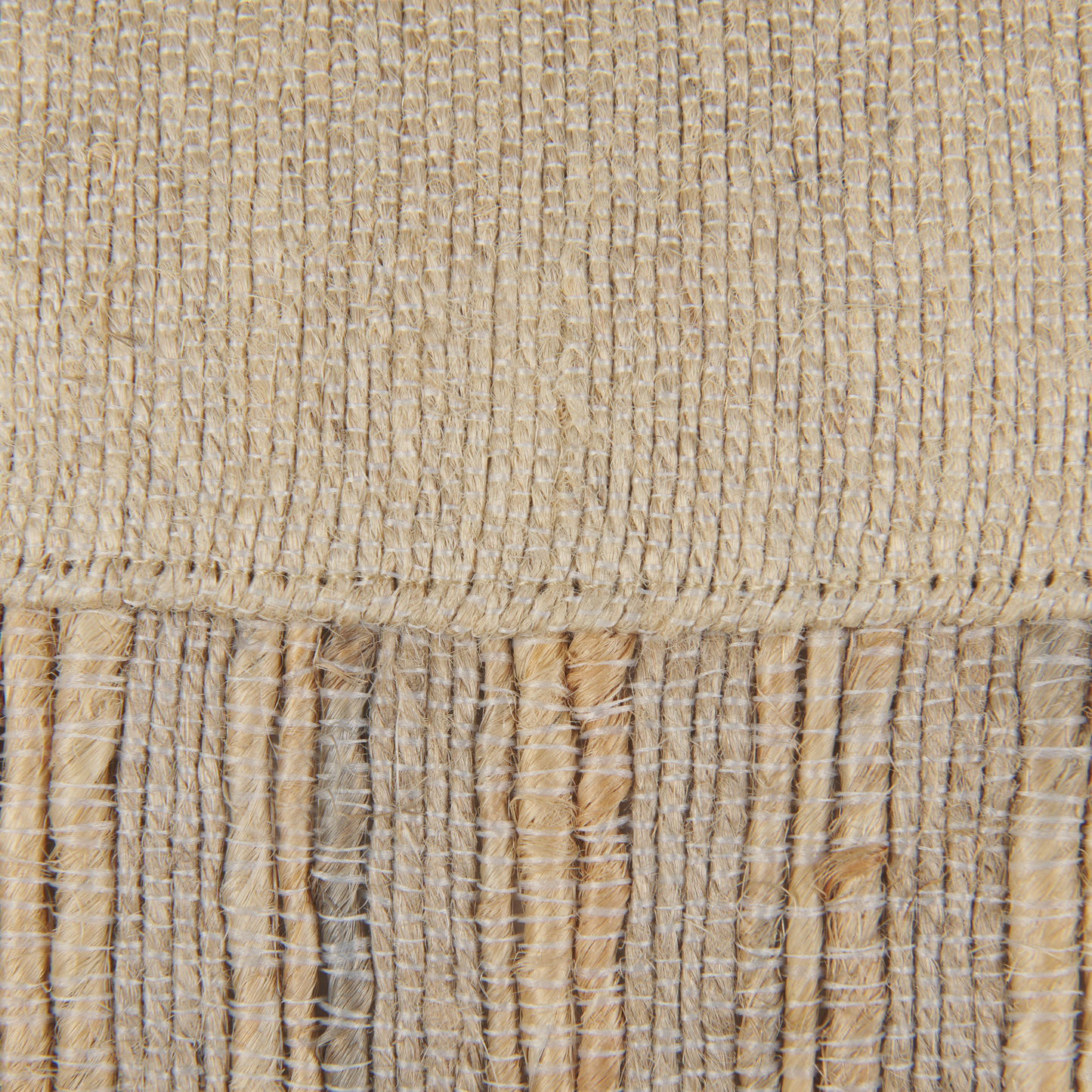 Dekokissen 2er Set LUINA Jute 30 x 70 cm Beige Ohne Muster