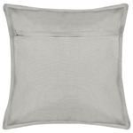 Dekokissen 2er Set MURRAYA Samtstoff 45 x 45 cm Grau Weihnachtsmotiv