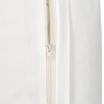 Dekokissen SKIMMIA Baumwolle 45 x 45 cm Weiss Weihnachtsmotiv