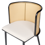 Esszimmerstuhl 2er Set KOBUK Metall Schwarz