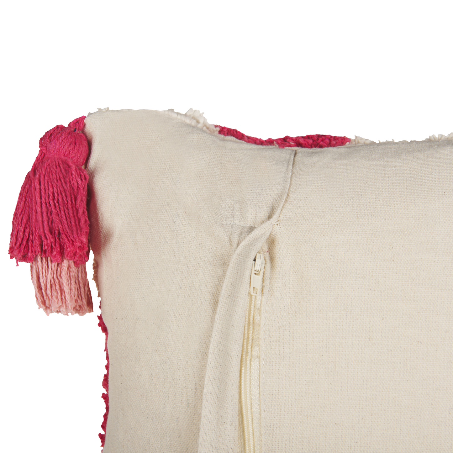 Dekokissen 2er Set ACTAEA Baumwolle 30 x 50 cm Rosa Blumenmuster