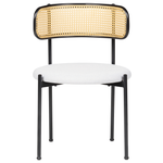 Esszimmerstuhl 2er Set ANDOVER Metall Schwarz