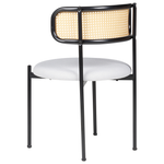 Esszimmerstuhl 2er Set ANDOVER Metall Schwarz